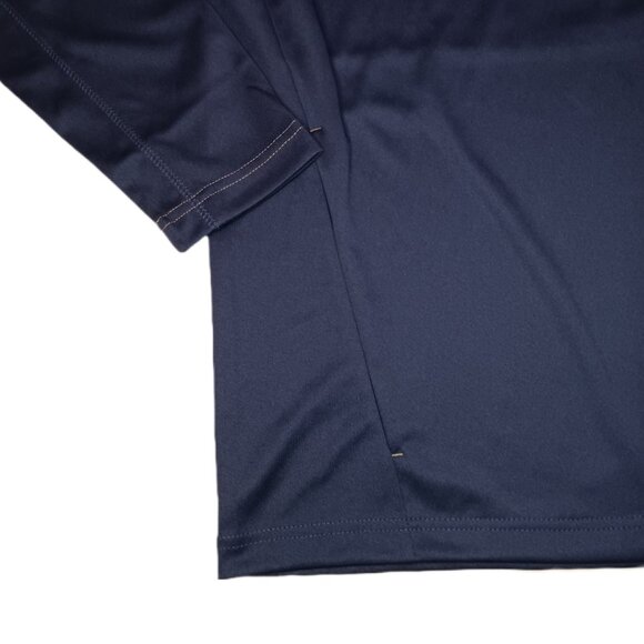 Notre Dame Fighting Irish Mens Large Windbreaker Navy & Gray Long Sleeve NCAA - Picture 6 of 9